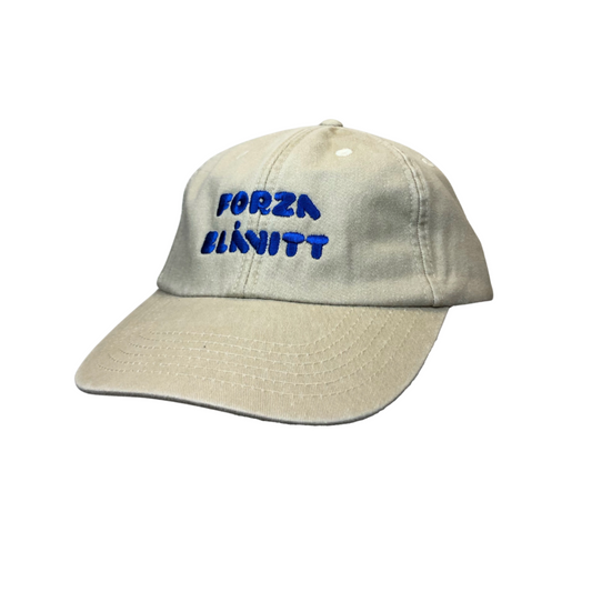 Keps Forza Blåvitt Beige