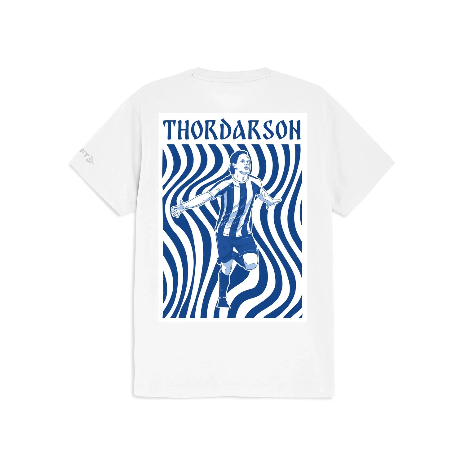 T-shirt med spelartryck