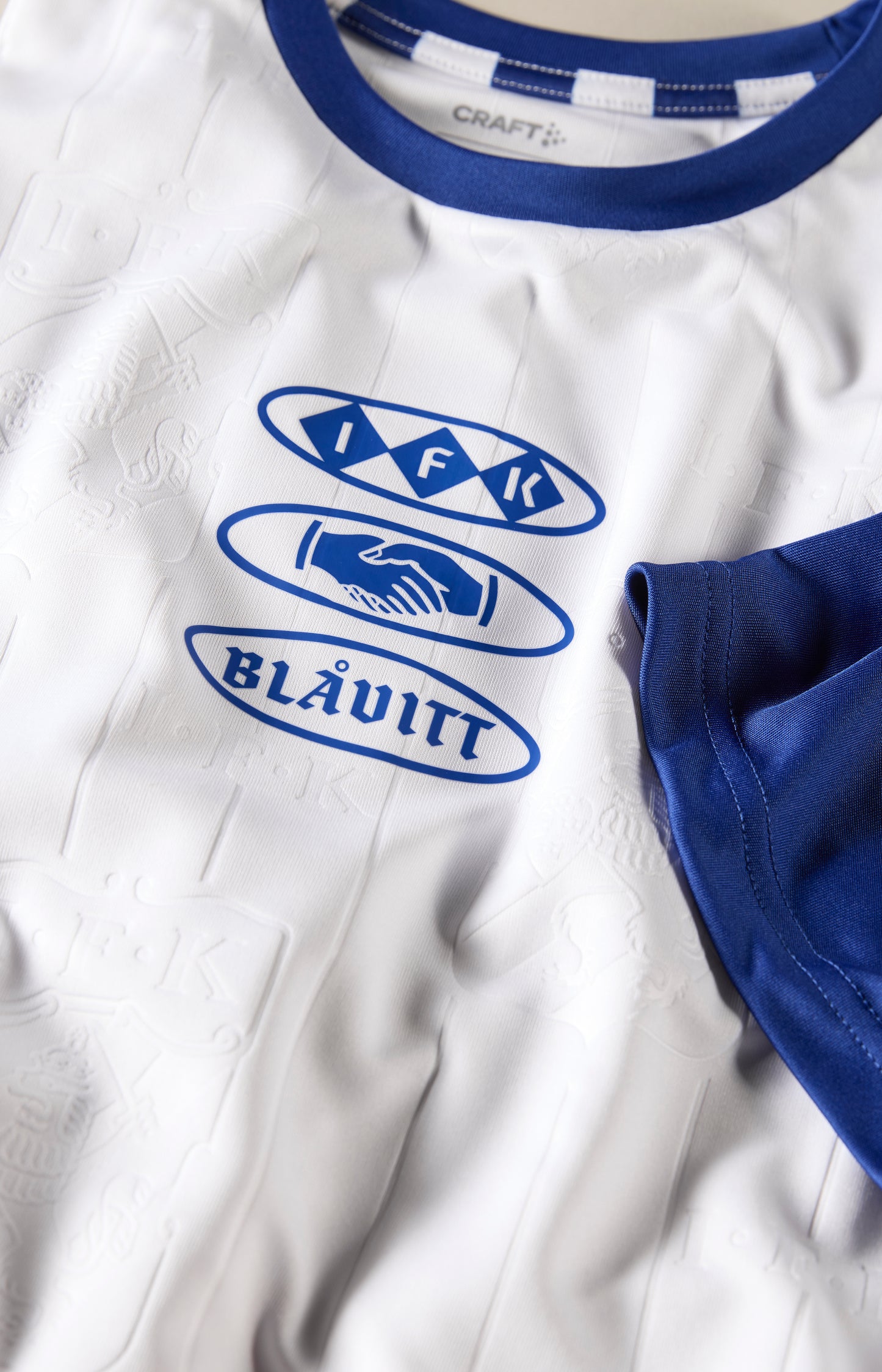 T-shirt Uppvärmning Blåvitt