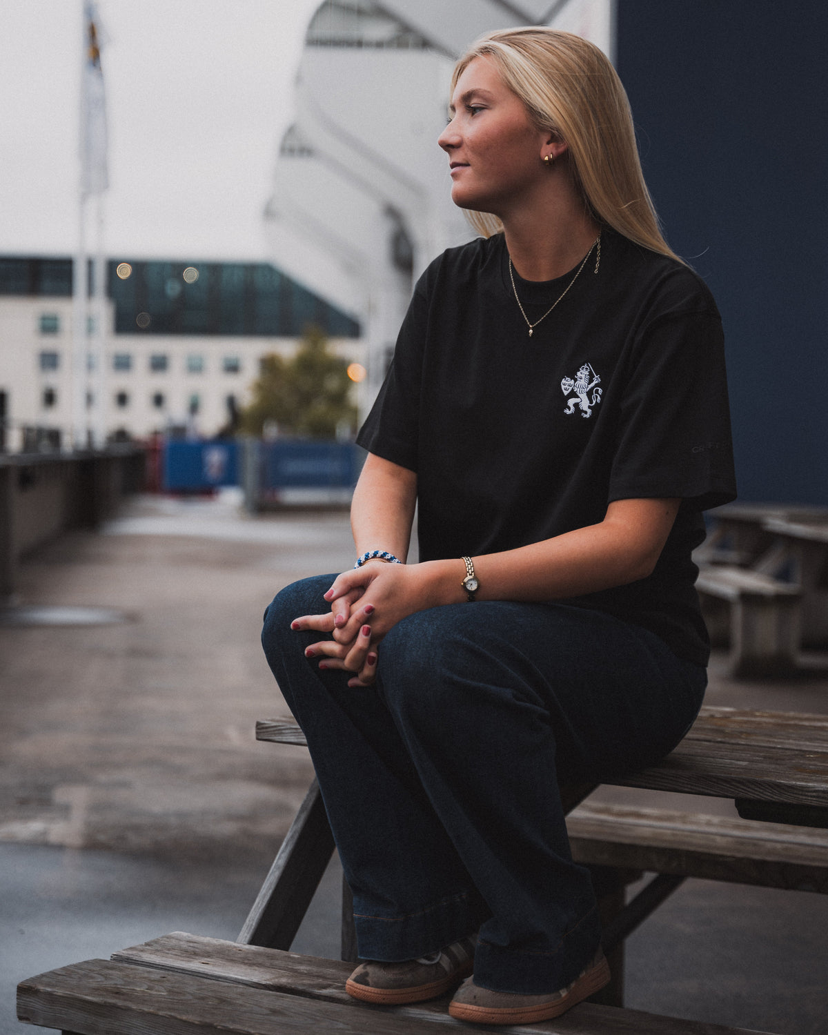 T-shirt Brodyr Lejon Dam