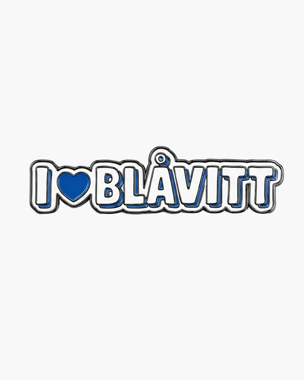 DRMZ Blåvitt Hjärta