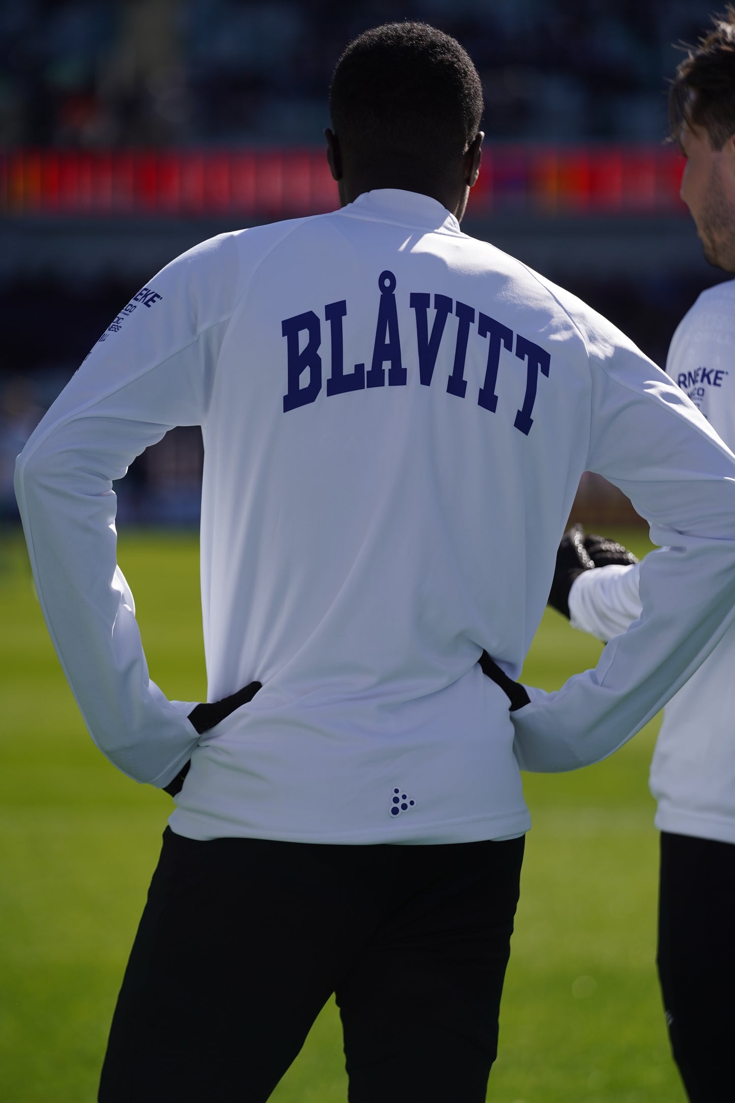 Uppvärmningsjacka Blåvitt