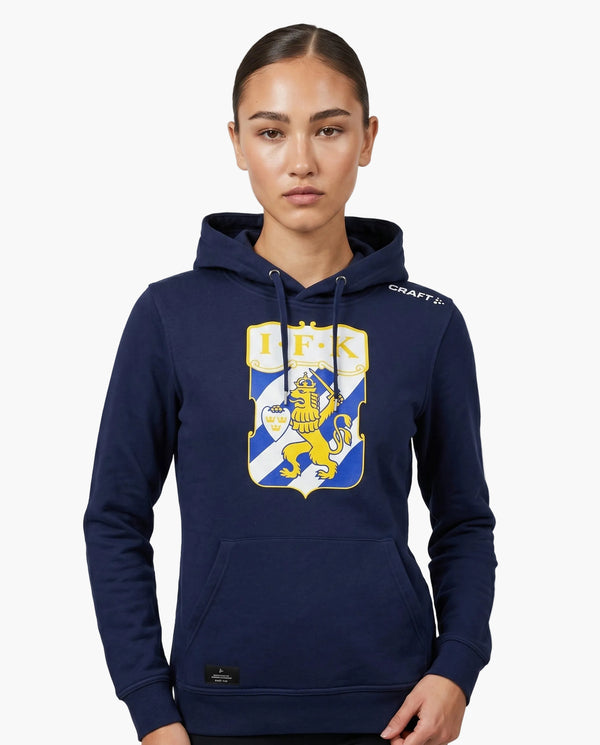 Hoodie Klubbmärke Dam
