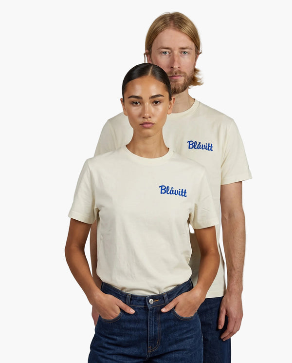 T-shirt Blåvitt Brodyr