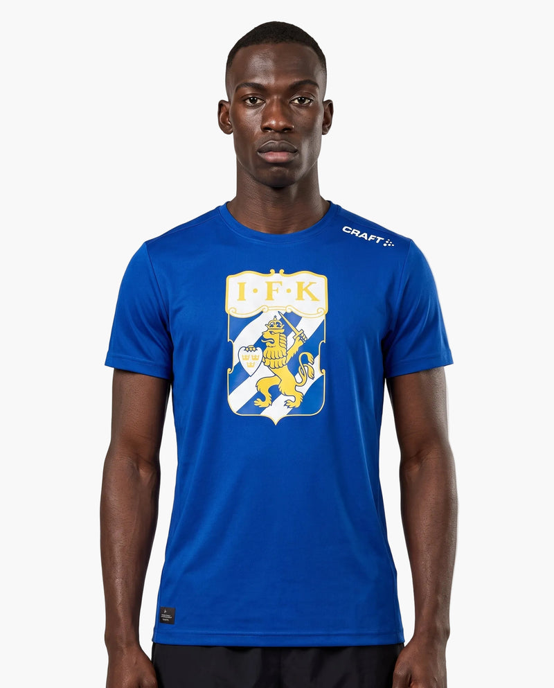 T-Shirt Klubbmärke Blå