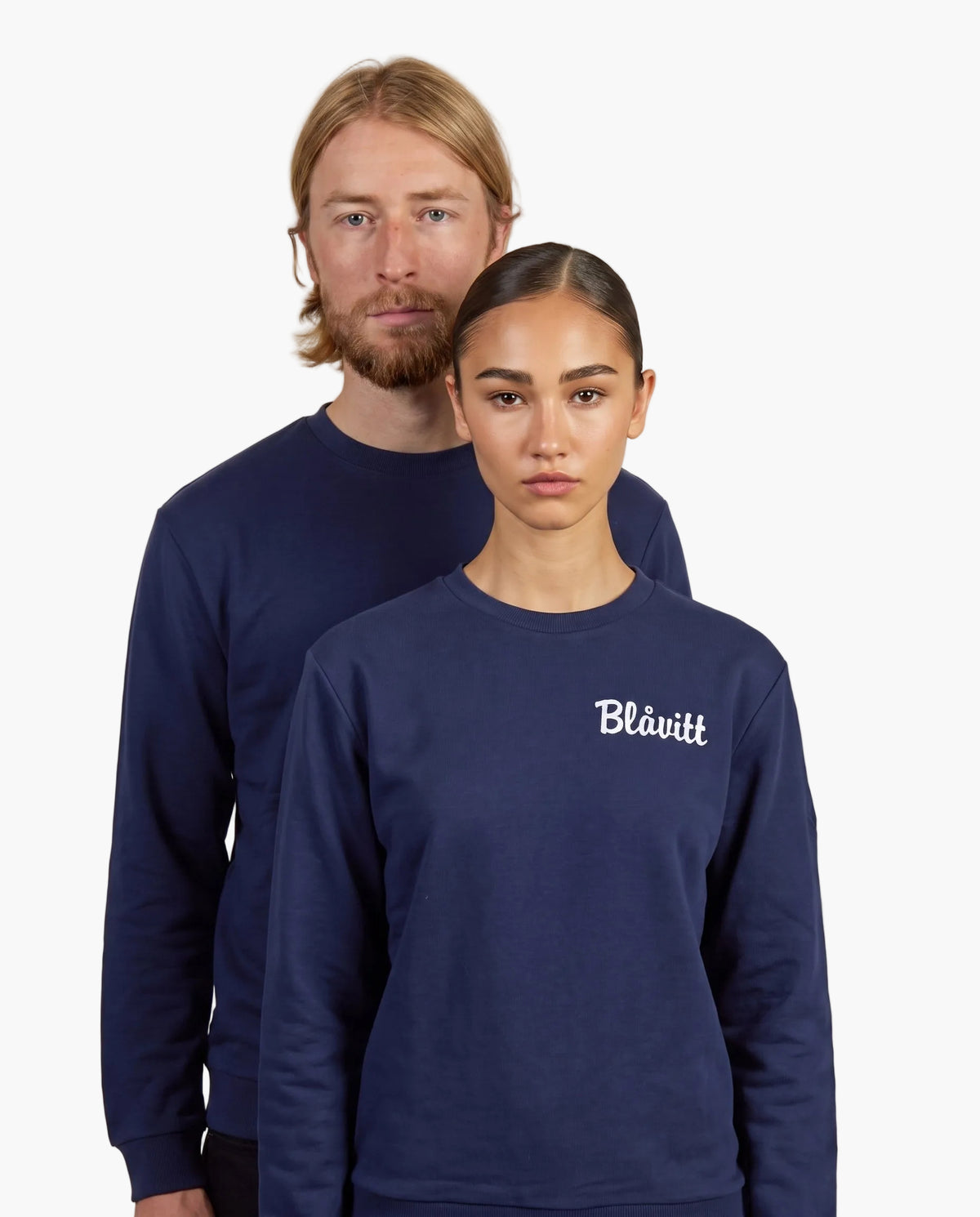 Collegetröja Blåvitt Brodyr