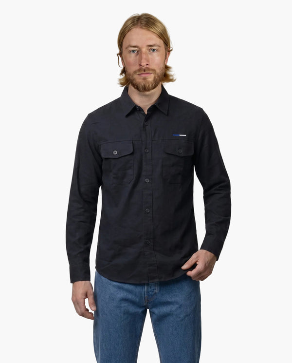 Overshirt Rand Svart