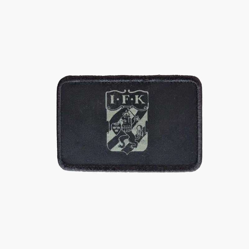Patch Klubbmärke Svart