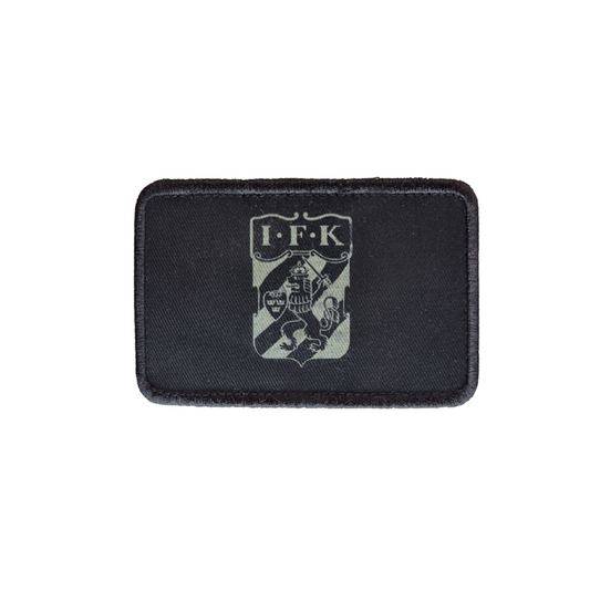 Patch Klubbmärke Svart