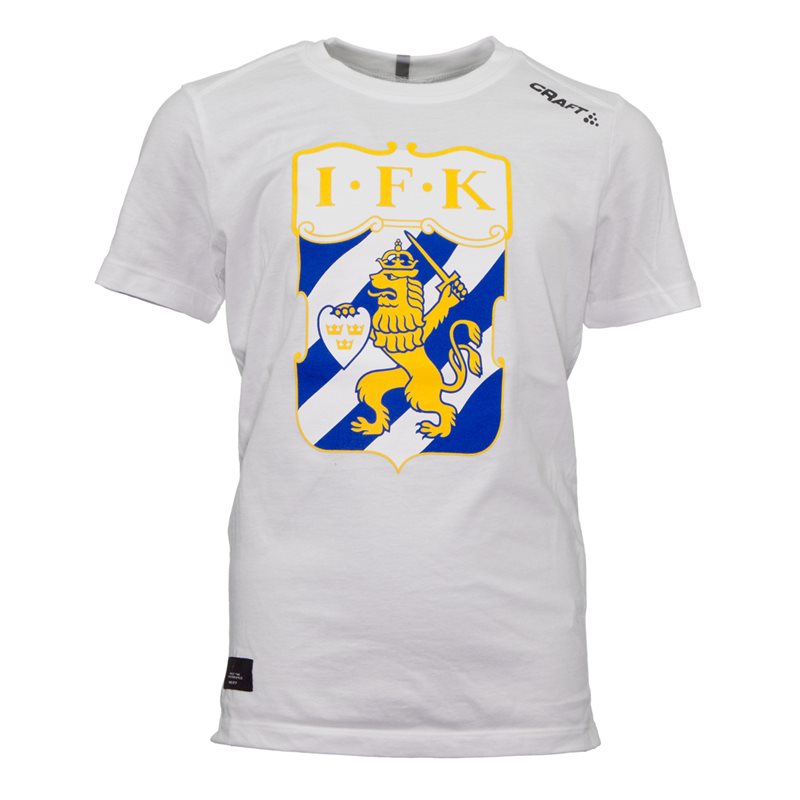 T-Shirt Klubbmärke Vit Jr