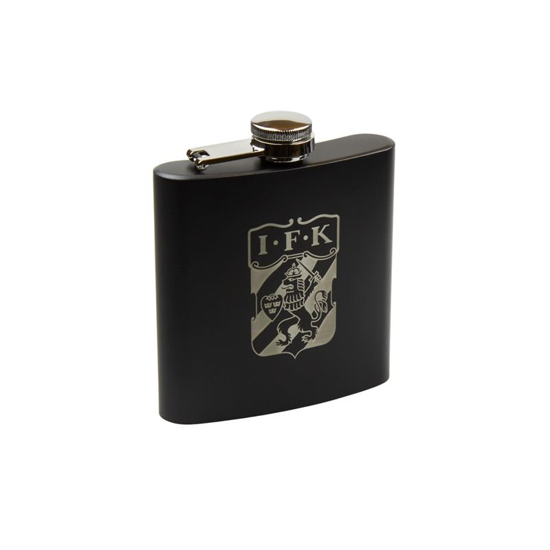 Flask Emblem Black