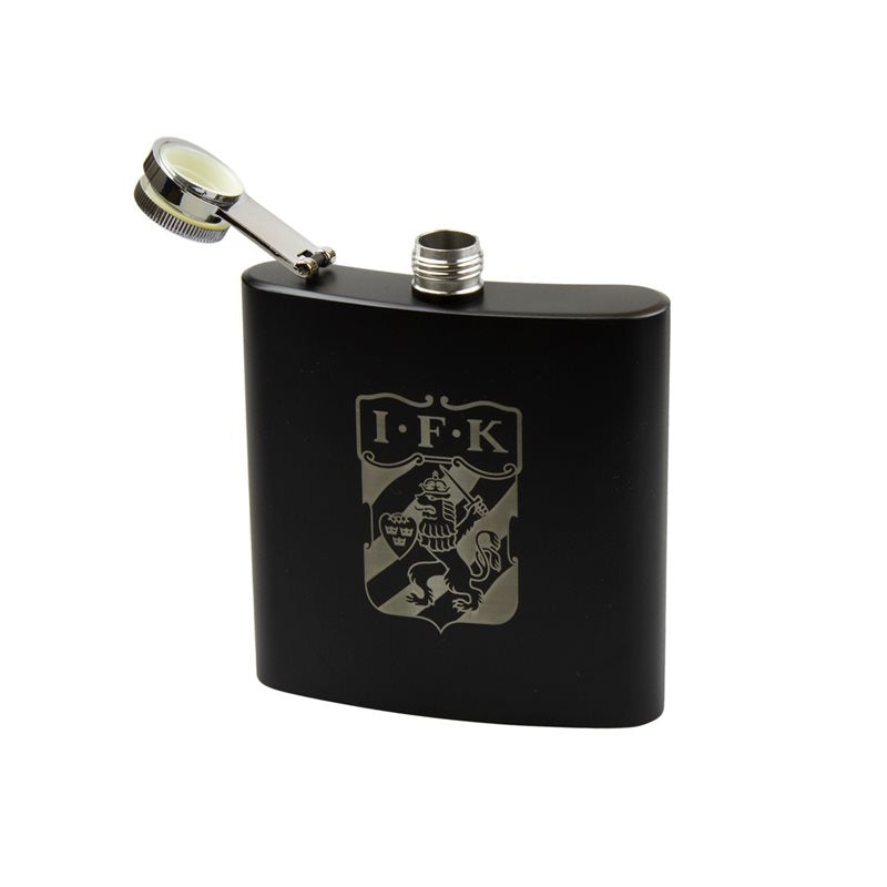 Flask Emblem Black