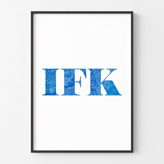 Ifk Poster Bokstäver