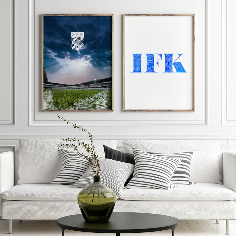 IFK Poster Bokstäver