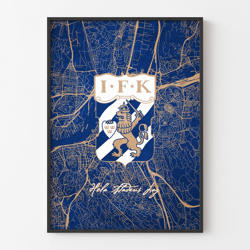 IFK Poster Emblem Map