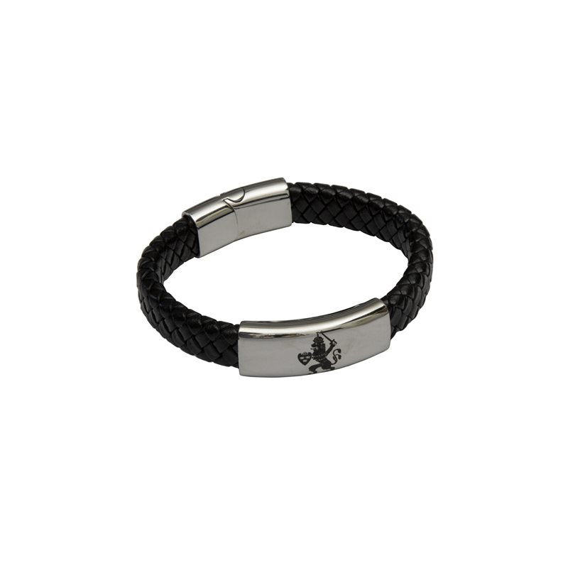 Läderarmband Lejon