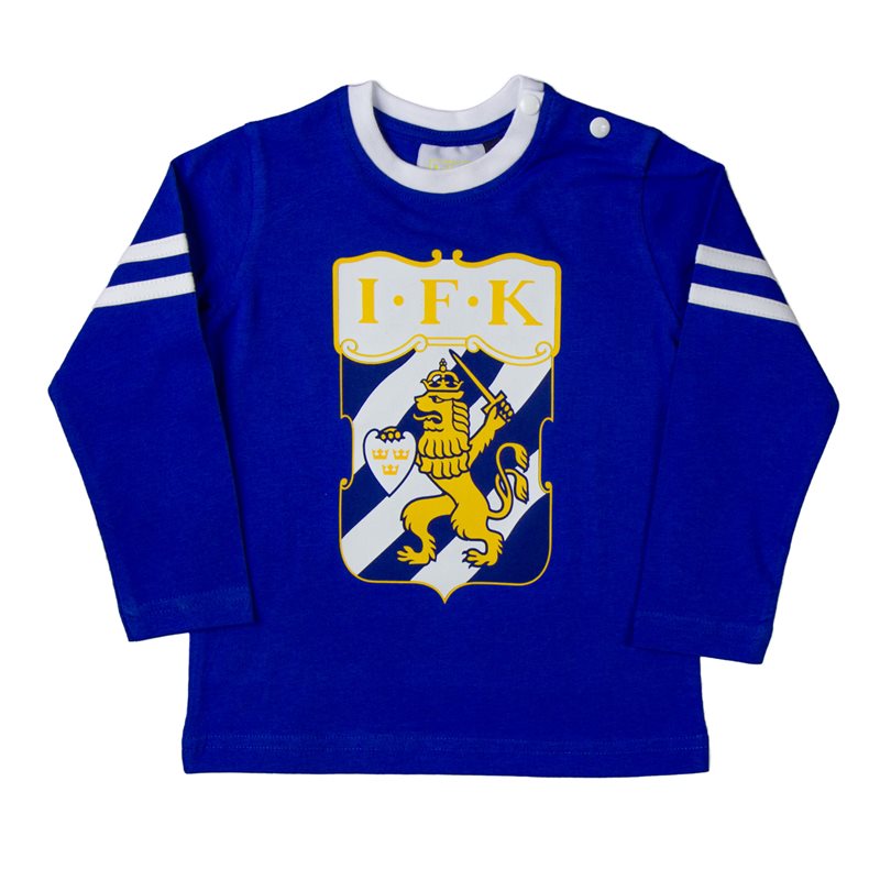 Longsleeved T-shirt Blue Club Badge Kids