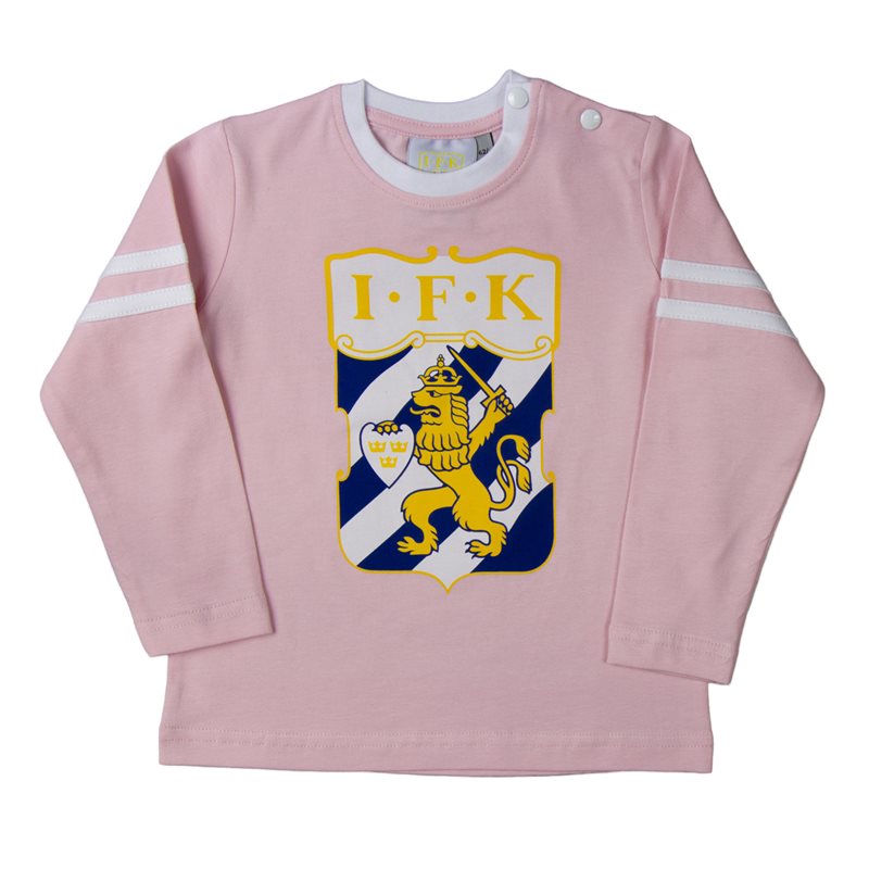 Longsleeved T-shirt Pink Club Badge Kids