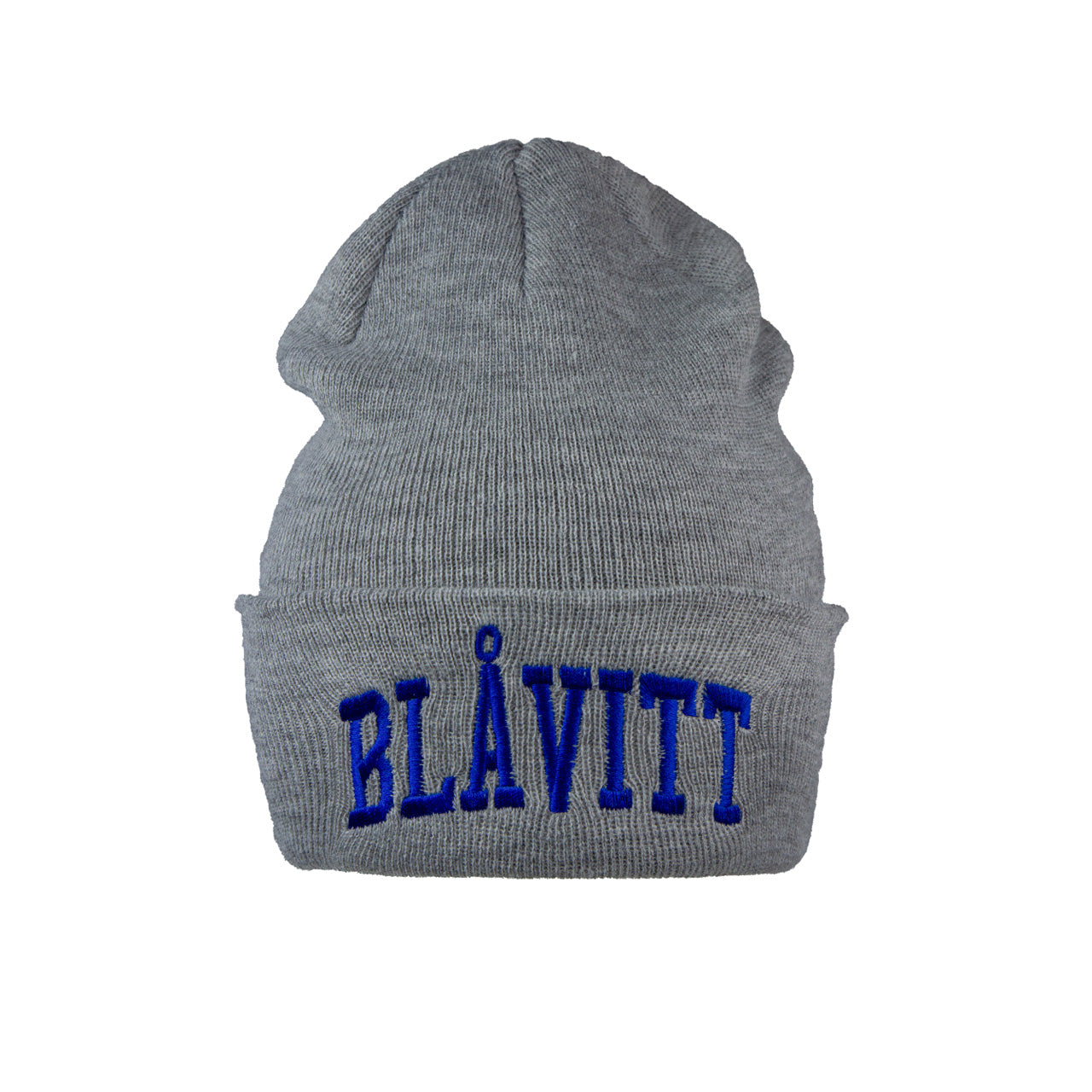 Mössa Blåvitt Grå