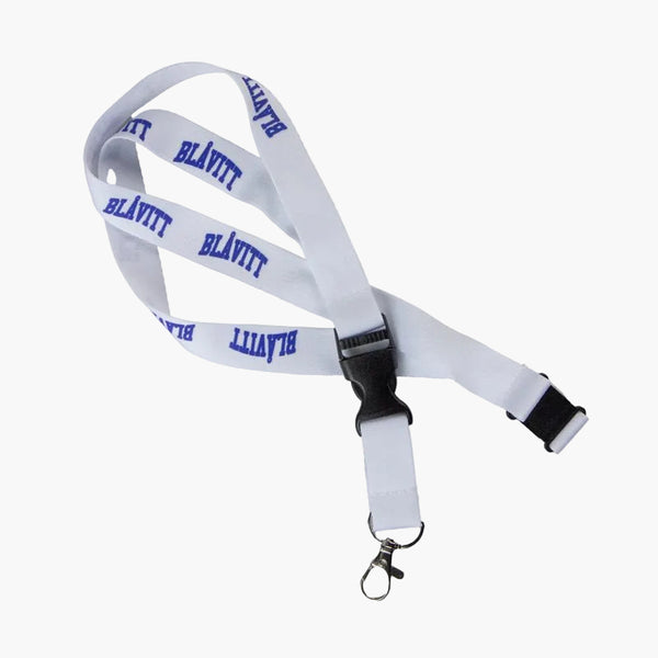 Lanyard Blue and white