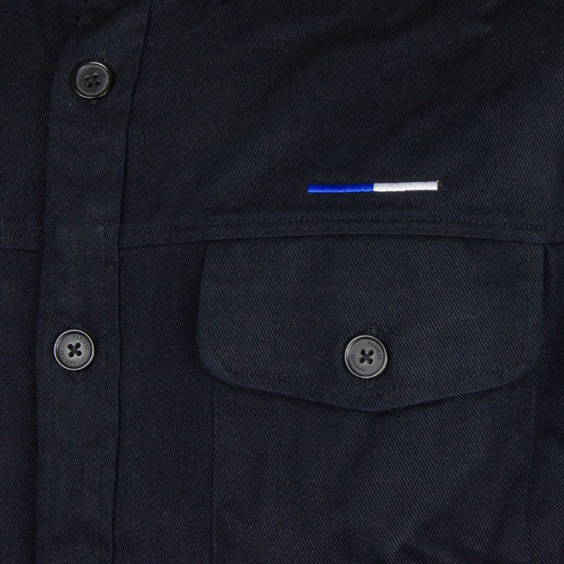 Overshirt Stripe Black