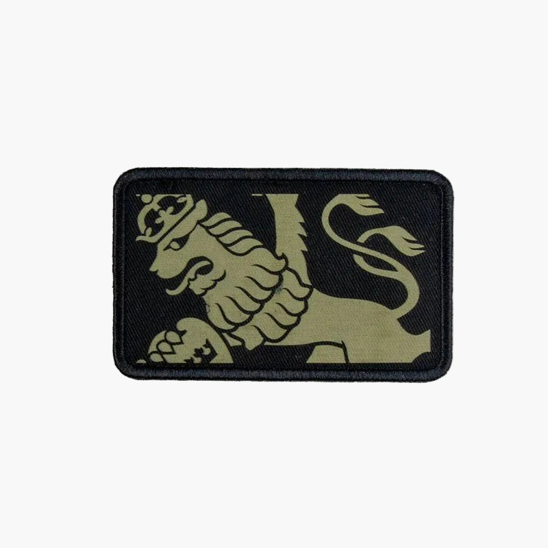 Patch Lion Black