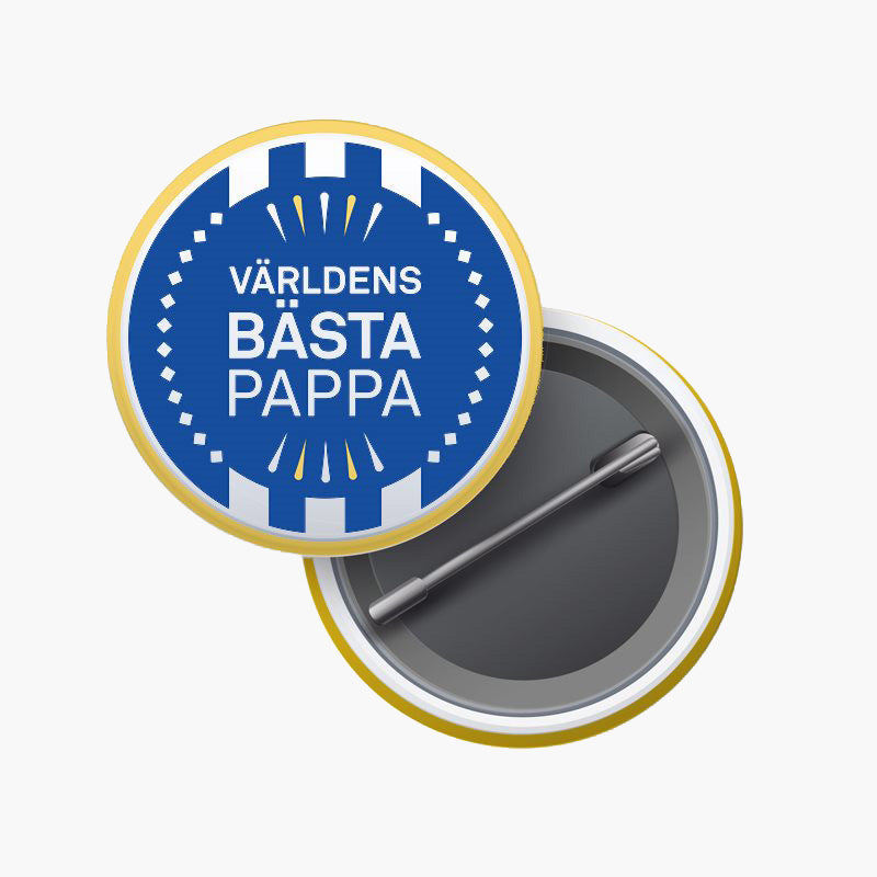 Pin Världens Bästa Pappa