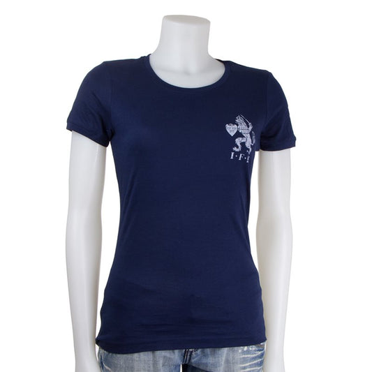 T-shirt Lion Women Navy Blue