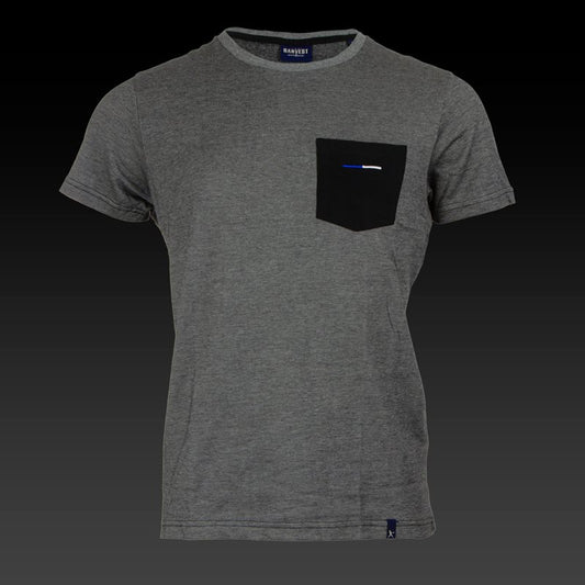 T-shirt Stripe Grey