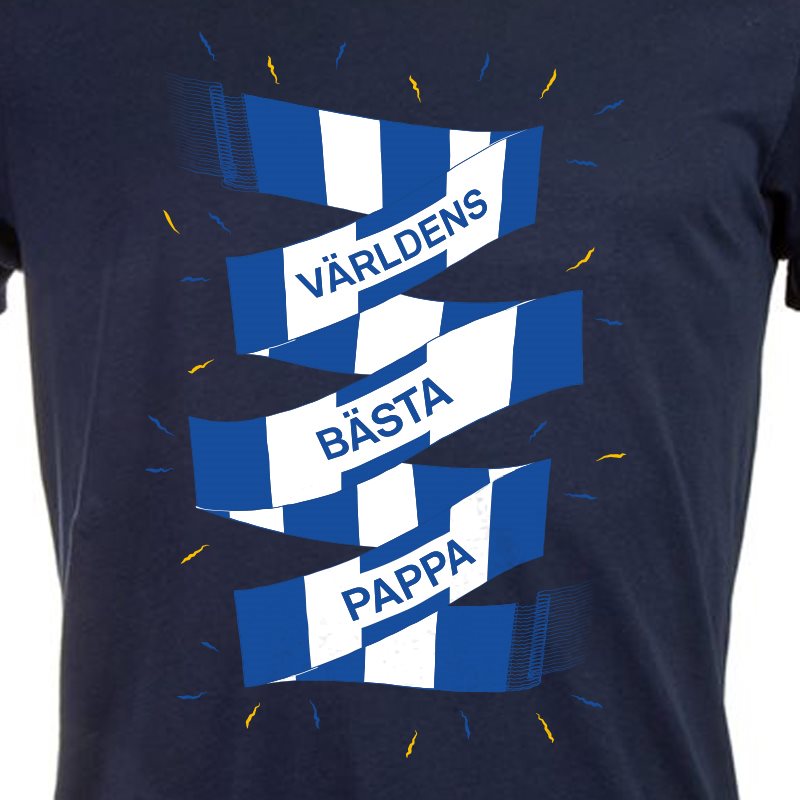 T-Shirt Världens Bästa Pappa