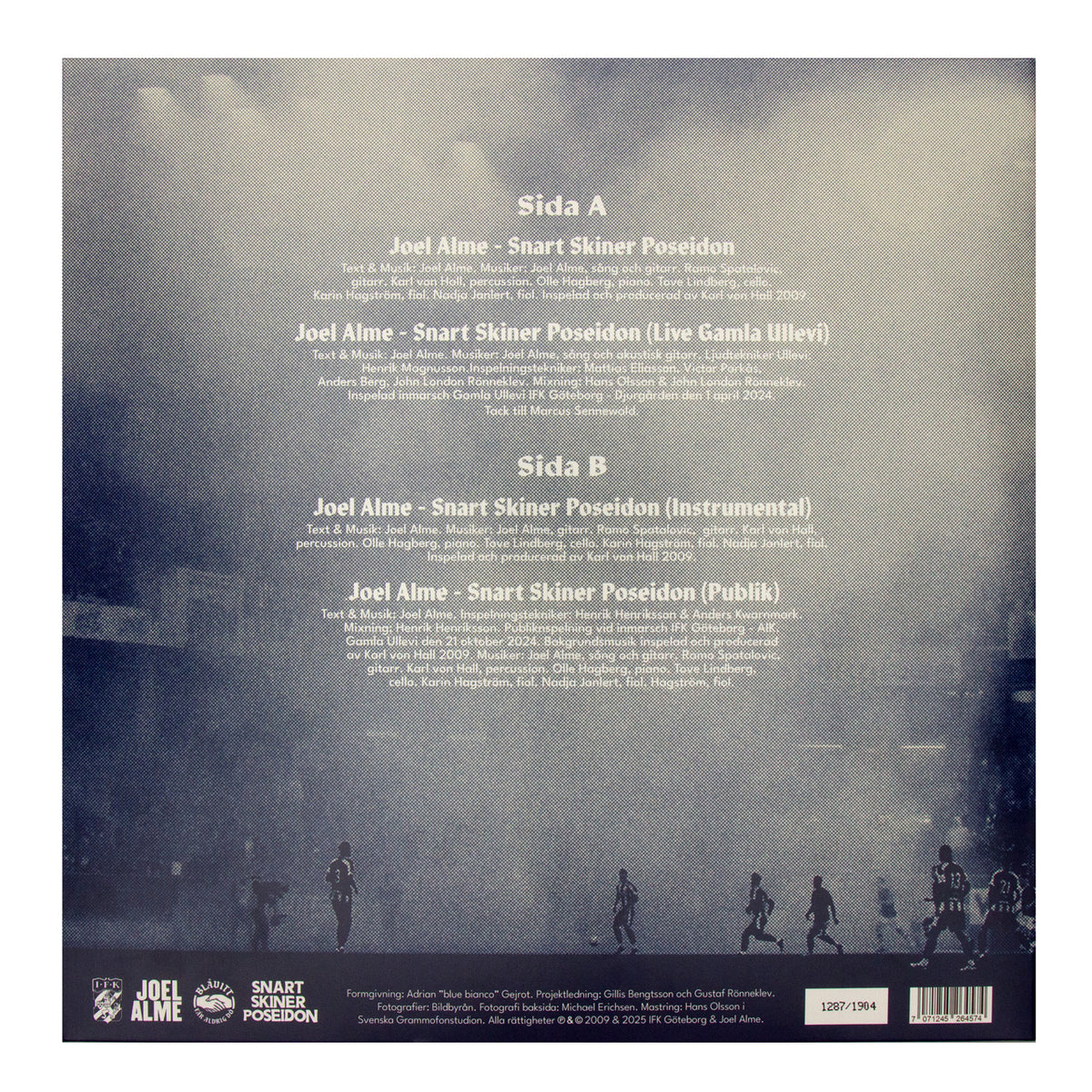 Vinyl Snart Skiner Poseidon