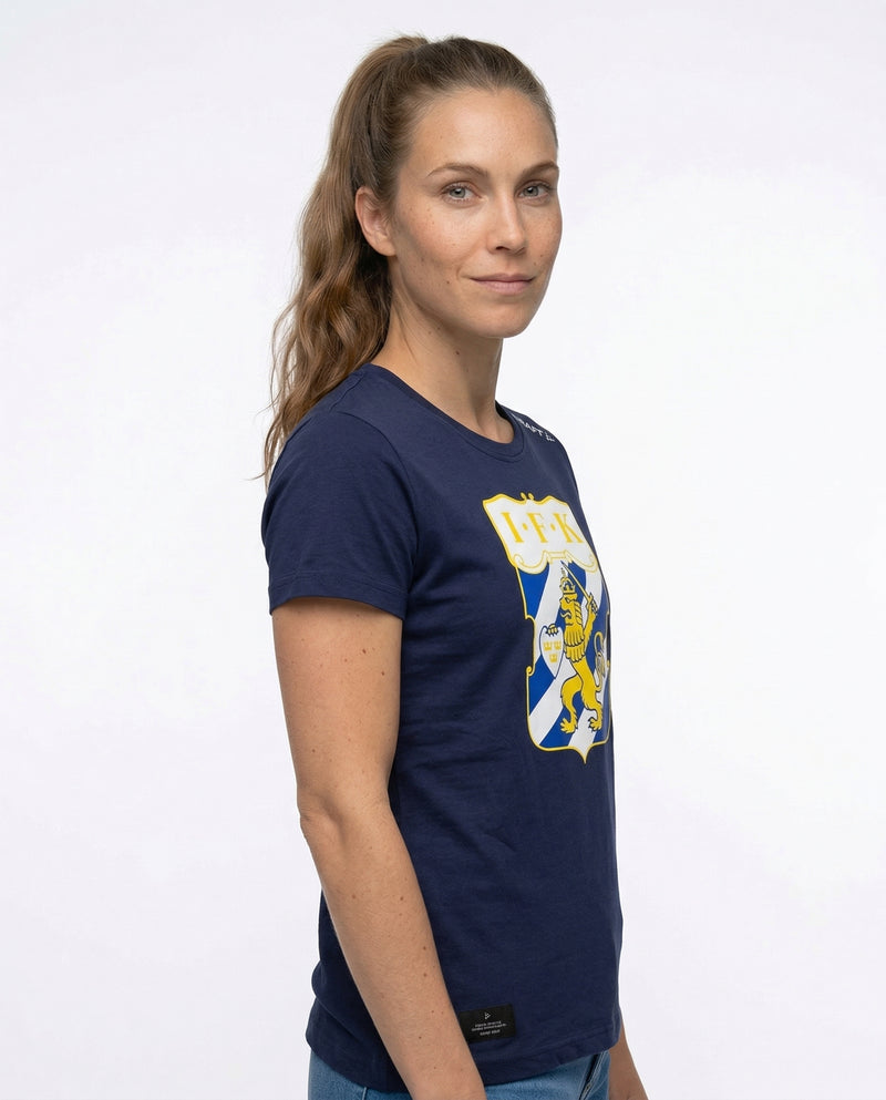 Craft T-shirt Club Badge Navy Women