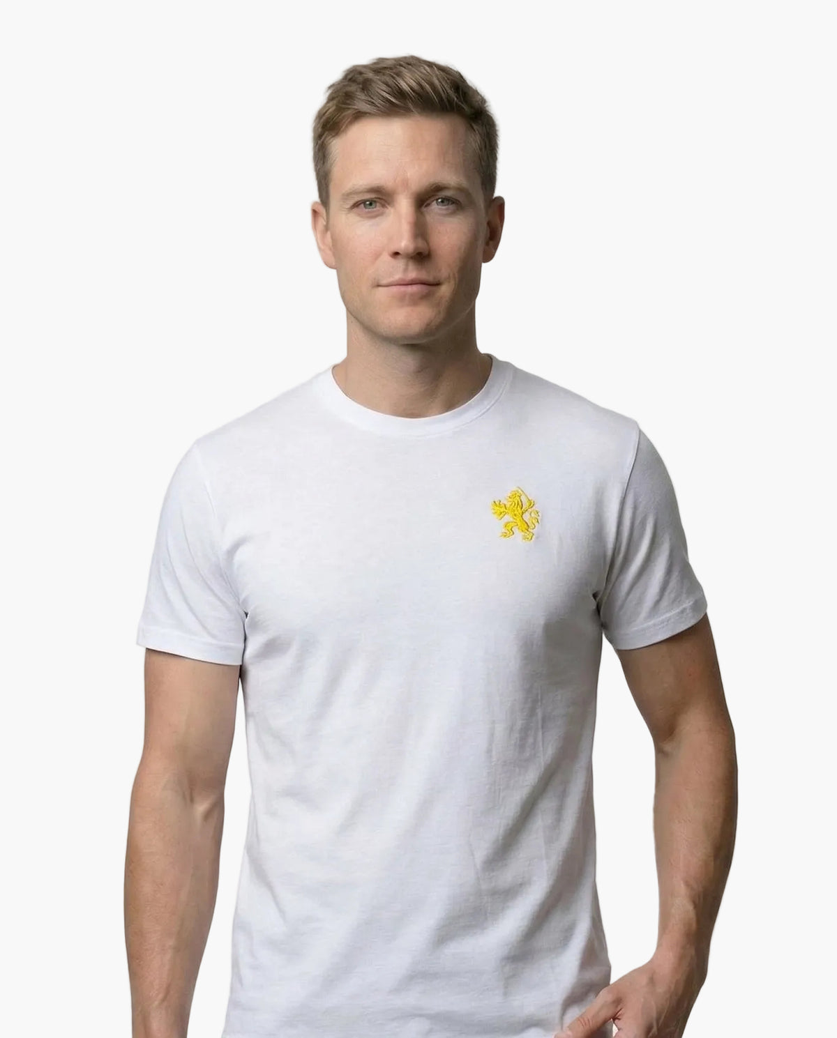 T-shirt Broderat Lejon